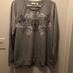 LOGO Gray Sweater